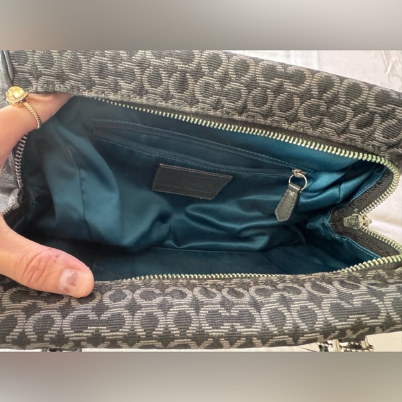 Coach Black and Gray Satchel - Picture 9 of 11